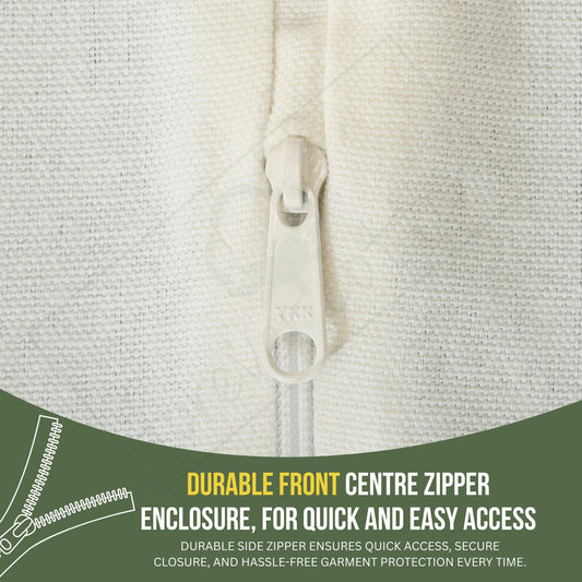 100% Cotton Canvas Suit Bag/Coat and Garment Cover