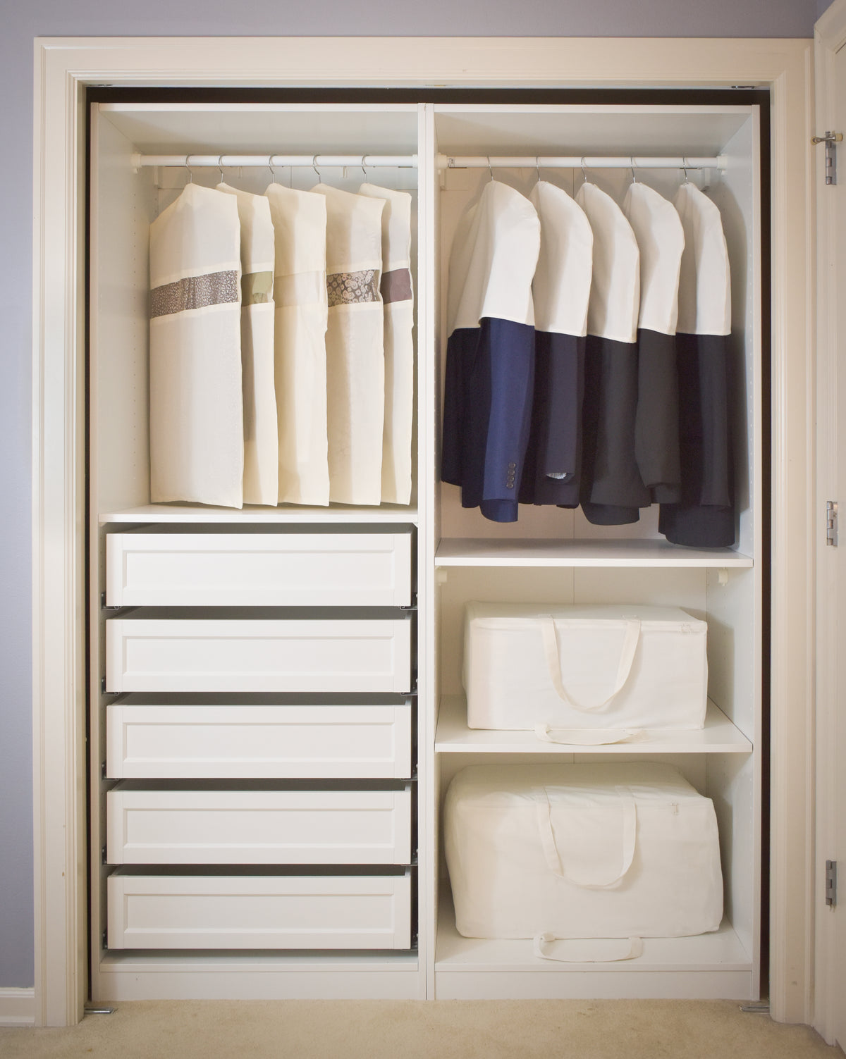 Hanging Garment Covers without zip