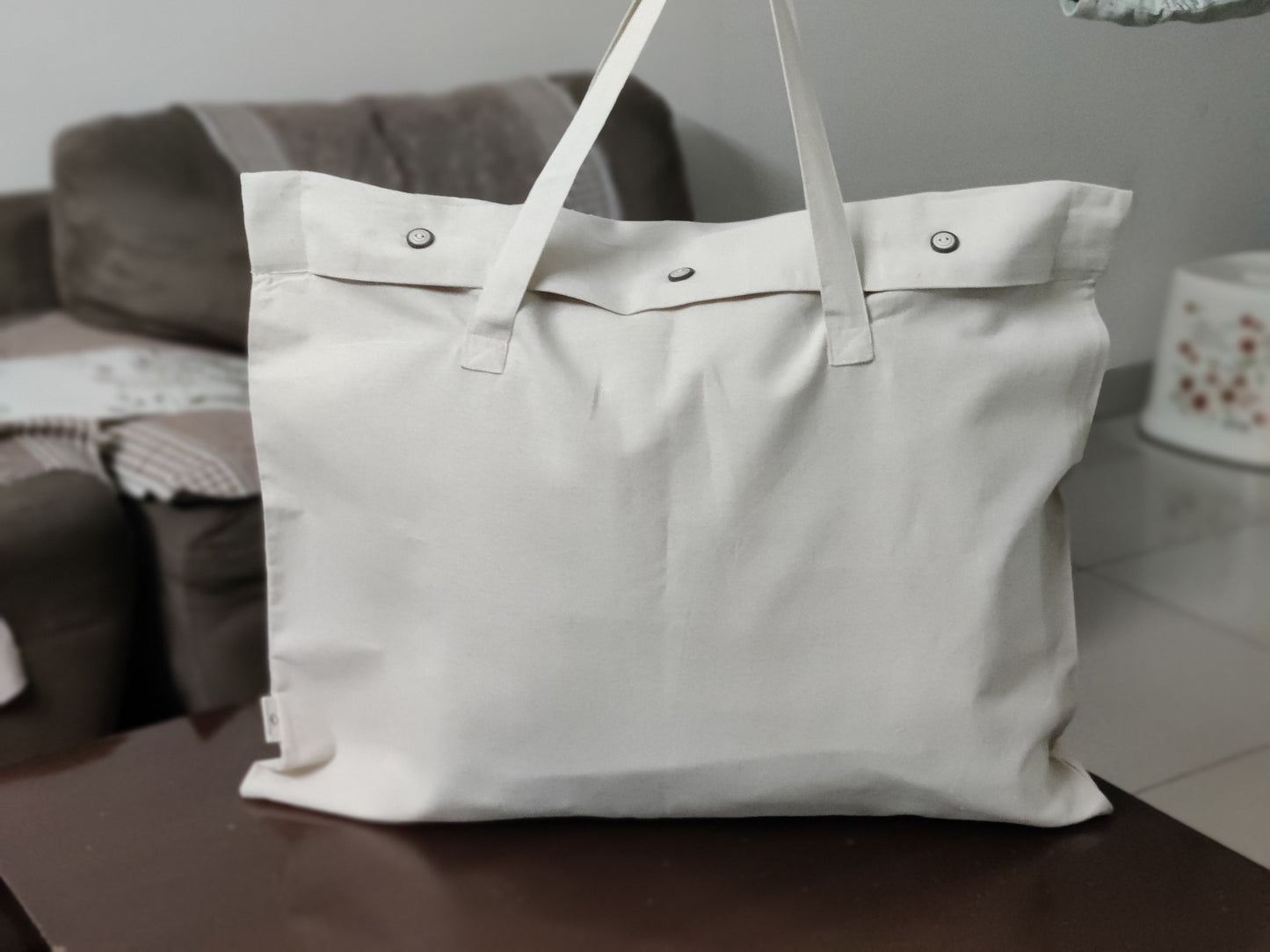 Blanket/Pillow Covers With Flap/Button Closure
