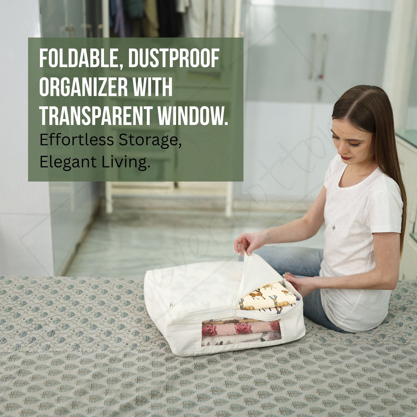 Garment/ Lehenga Covers with Net