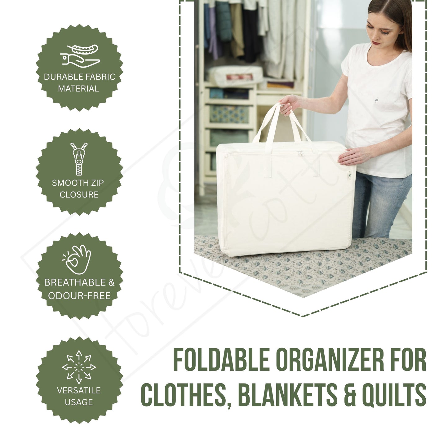 Blanket/ Pillow Covers with Zip