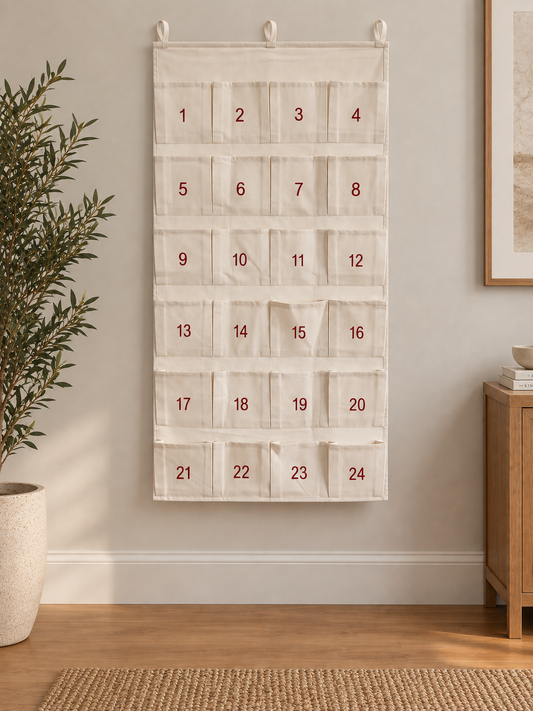 100% Cotton and Sustainable Christmas Advent Calendar