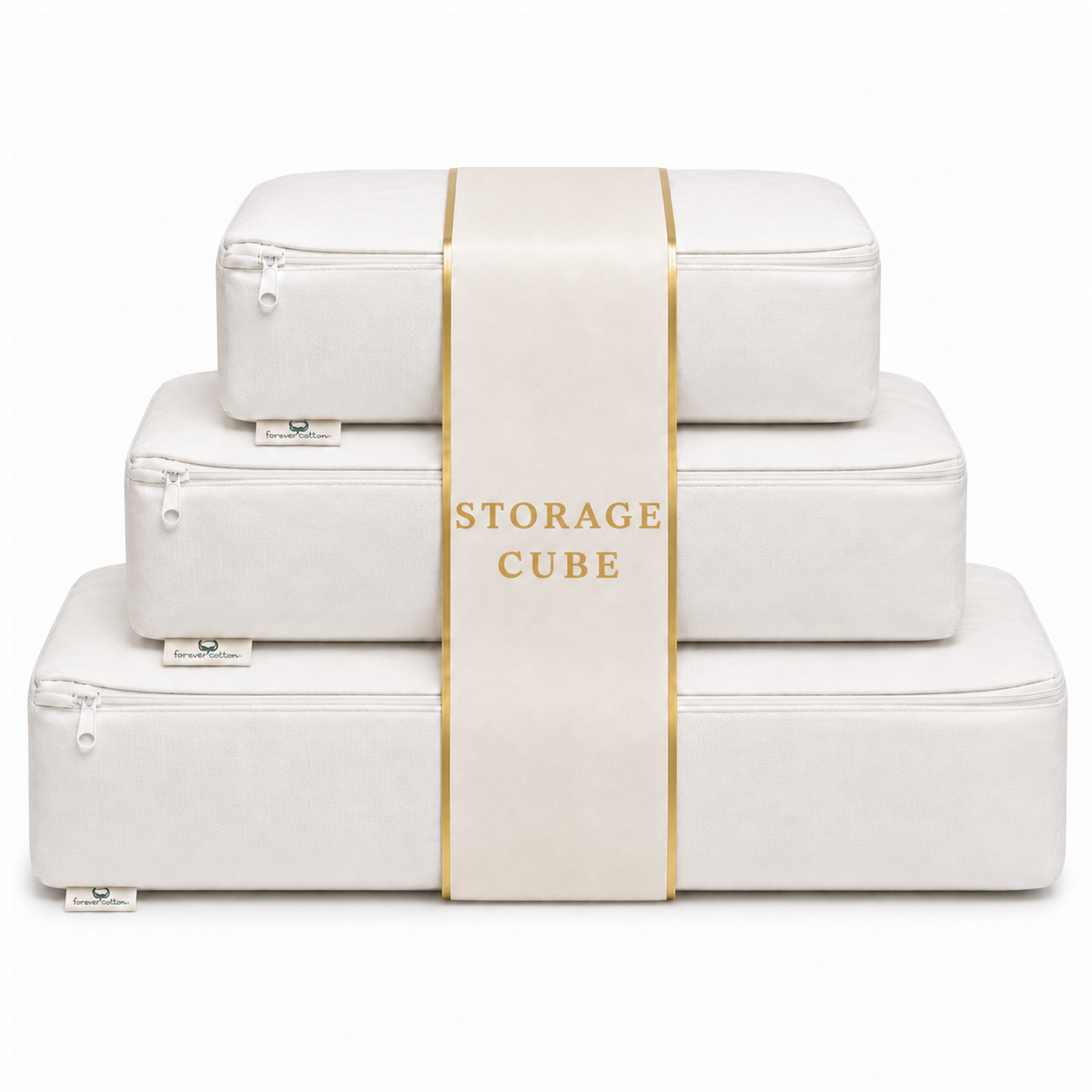 Cotton Cubes for Travel and Closet