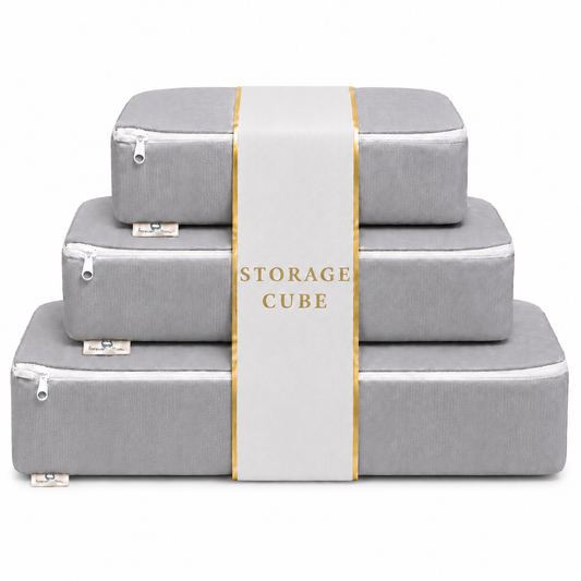 Cotton Cubes for Travel and Closet